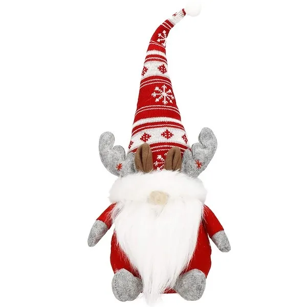 Skrzat 50 cm ozdoba świąteczna, renifer krasnal świąteczny, gnom