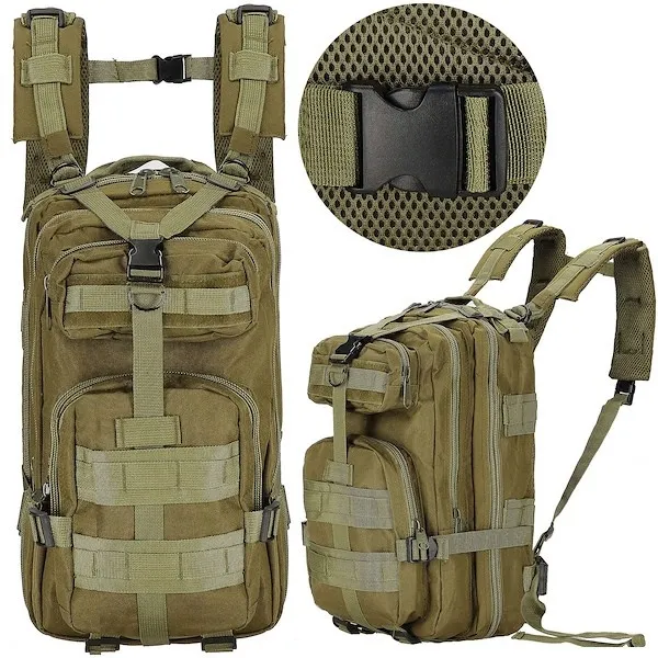 Plecak wojskowy 38 L wojskowy zielony