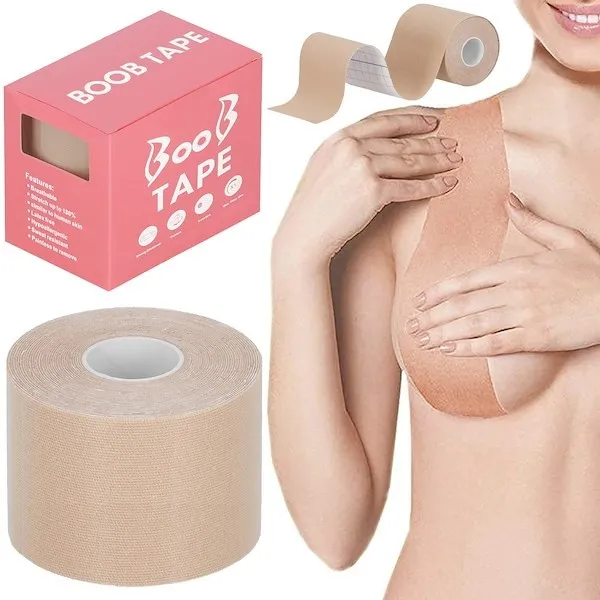 Taśma do biustu boob tape 5m modelująca biust tejp S