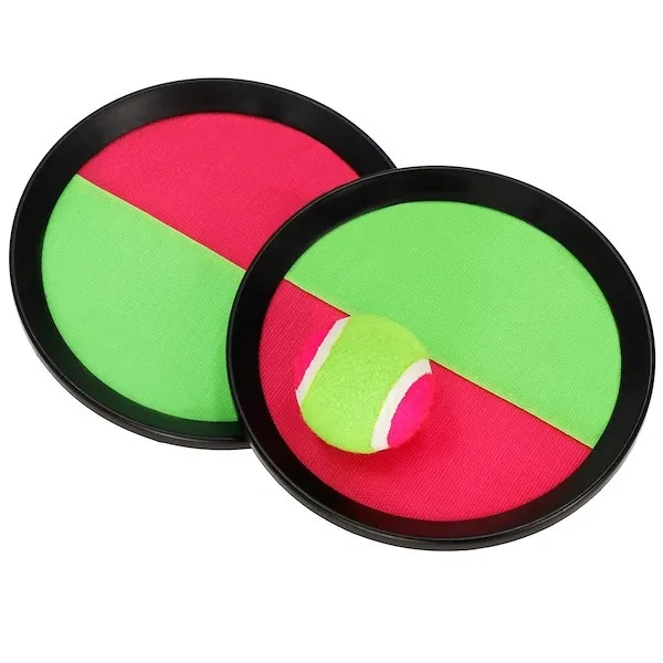 Catch ball gra z paletkami i piłką na rzep gra zręcznościowa złap piłkę