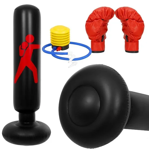 Worek bokserski dla dzieci zestaw z rękawicami worek treningowy 160 cm
