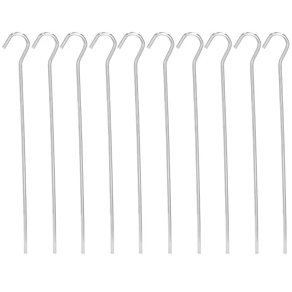 Śledzie do namiotu 10 szt. 31 cm komplet szpilek namiotowych ze stali