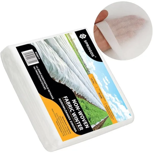 Agrowłóknina zimowa 50g/m2 ochronna na rośliny otulina gruba 10x1,6m biała