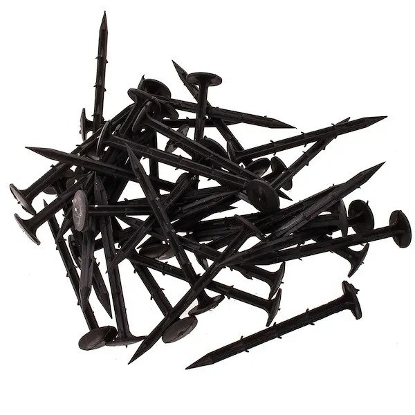 Kotwy mocujące do agrowłókniny szpilki na krety 100 szt. kołki do podłoża