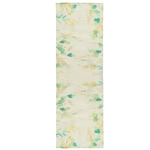 Bieżnik na stół 180x32 cm obrus świąteczny lniany