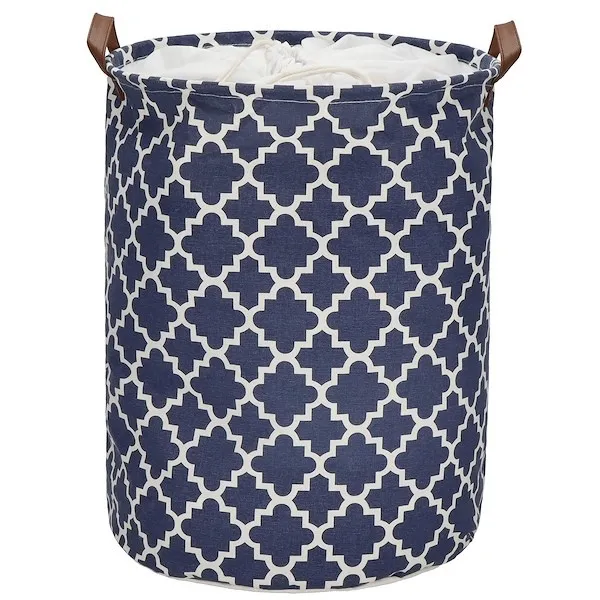 Kosz do przechowywania 63 L pojemnik na zabawki, ubrania granatowy