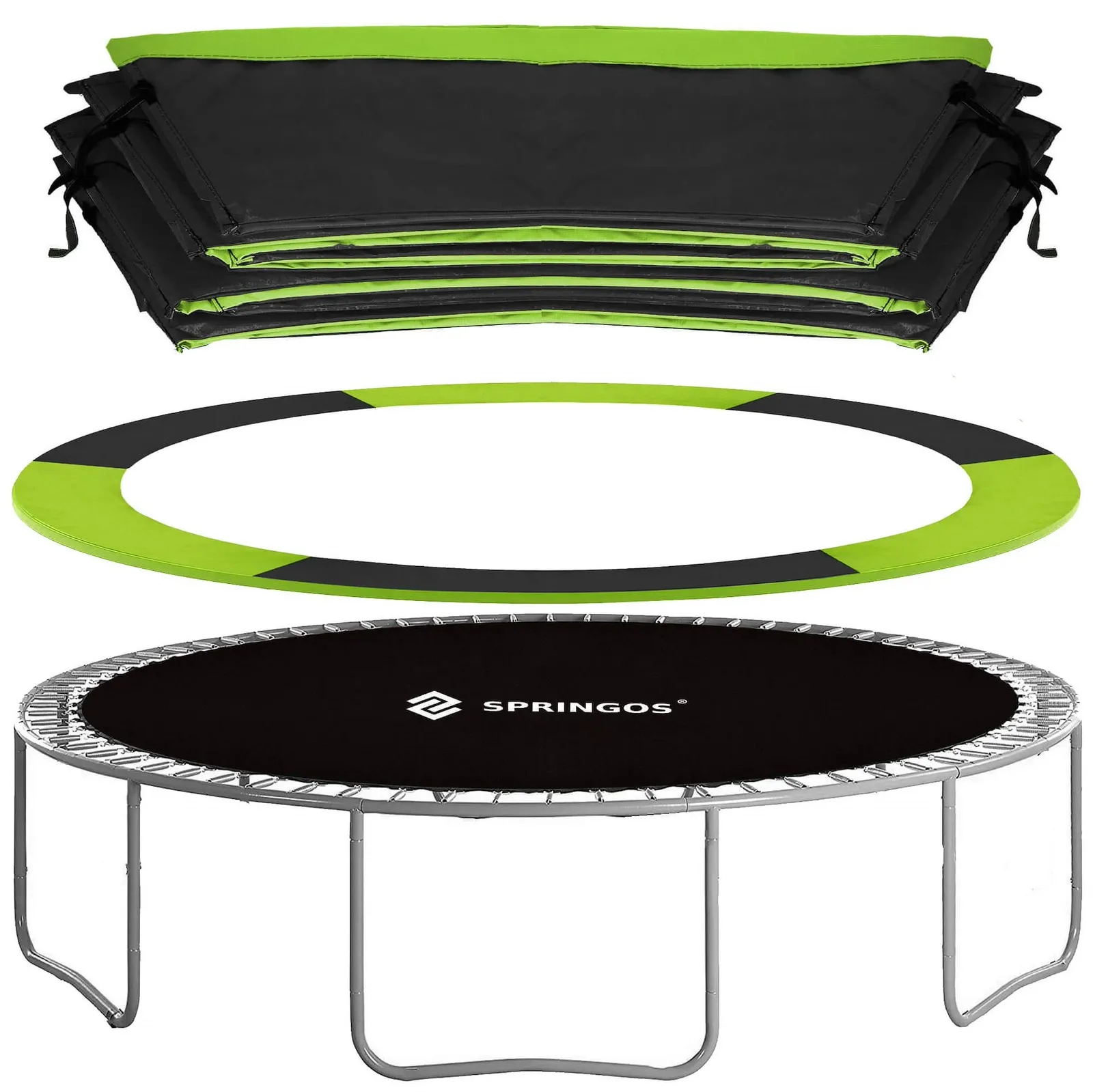 Obrzeże na sprężyny do trampoliny, 244 cm 8FT osłona piankowa