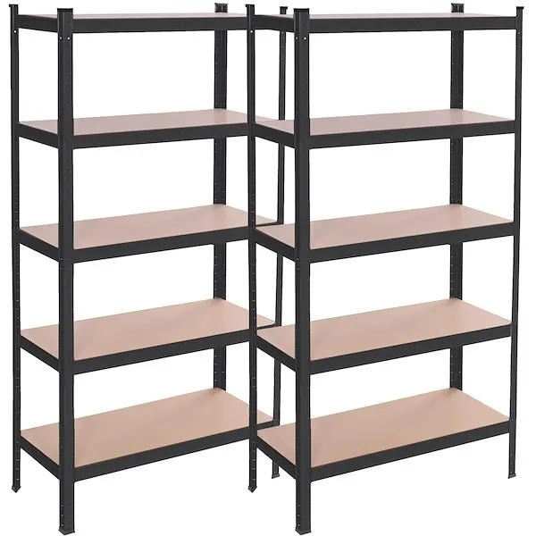 Regał metalowy magazynowy 5 półek 150x75x30cm do piwnicy, garażu