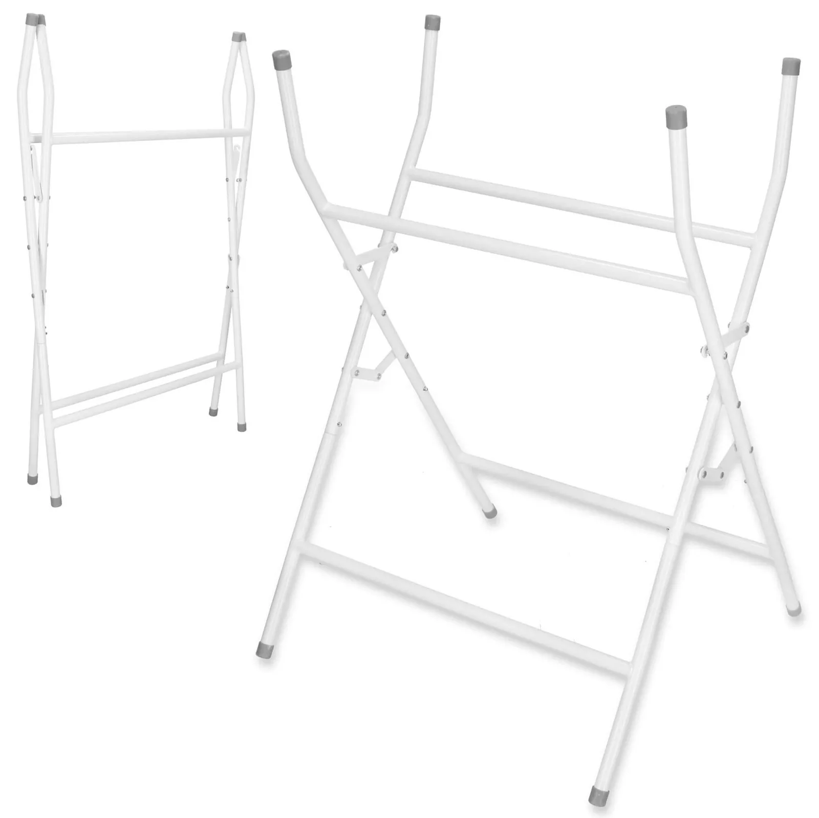 Podstawa pod wanienkę dla niemowląt, stelaż wys. 86 cm stojak stalowy, biały