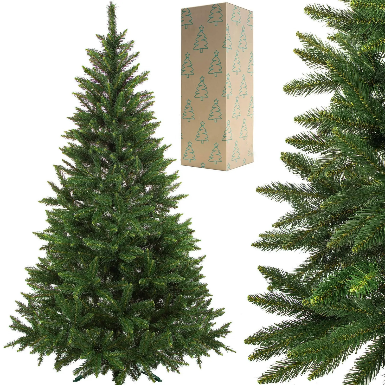 Choinka sztuczna premium 220 cm świerk kaukaski