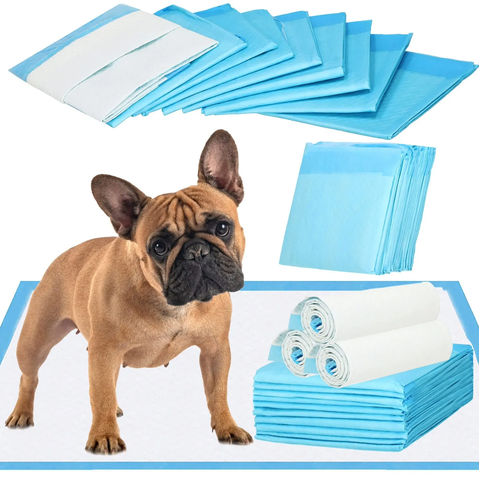 Podkłady higieniczne dla psa 100 szt. 40x60 cm maty chłonne do nauki higieny