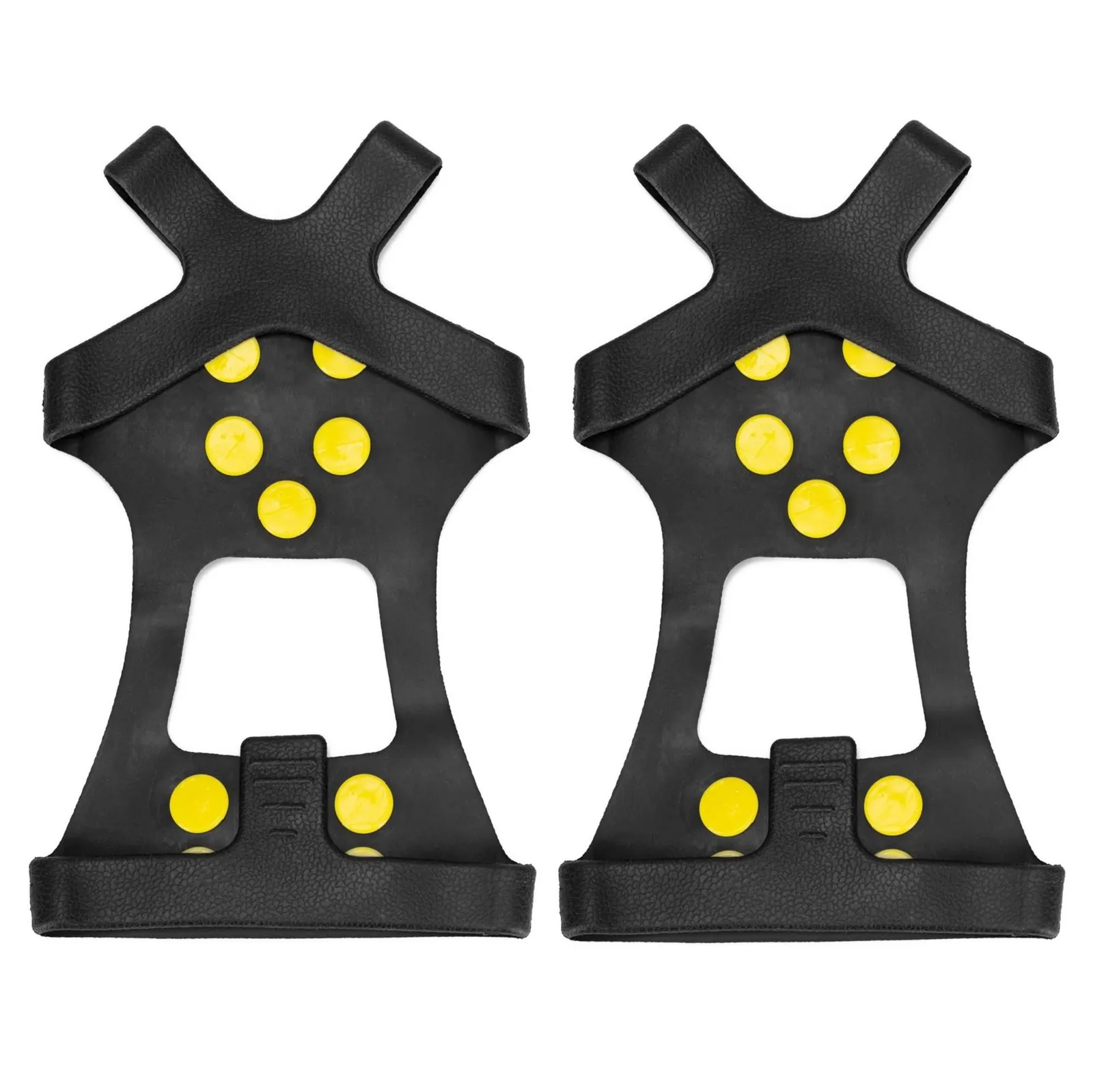 Raczki na buty turystyczne, antypoślizgowe nakładki kolce rozmiar 35-38 czarne