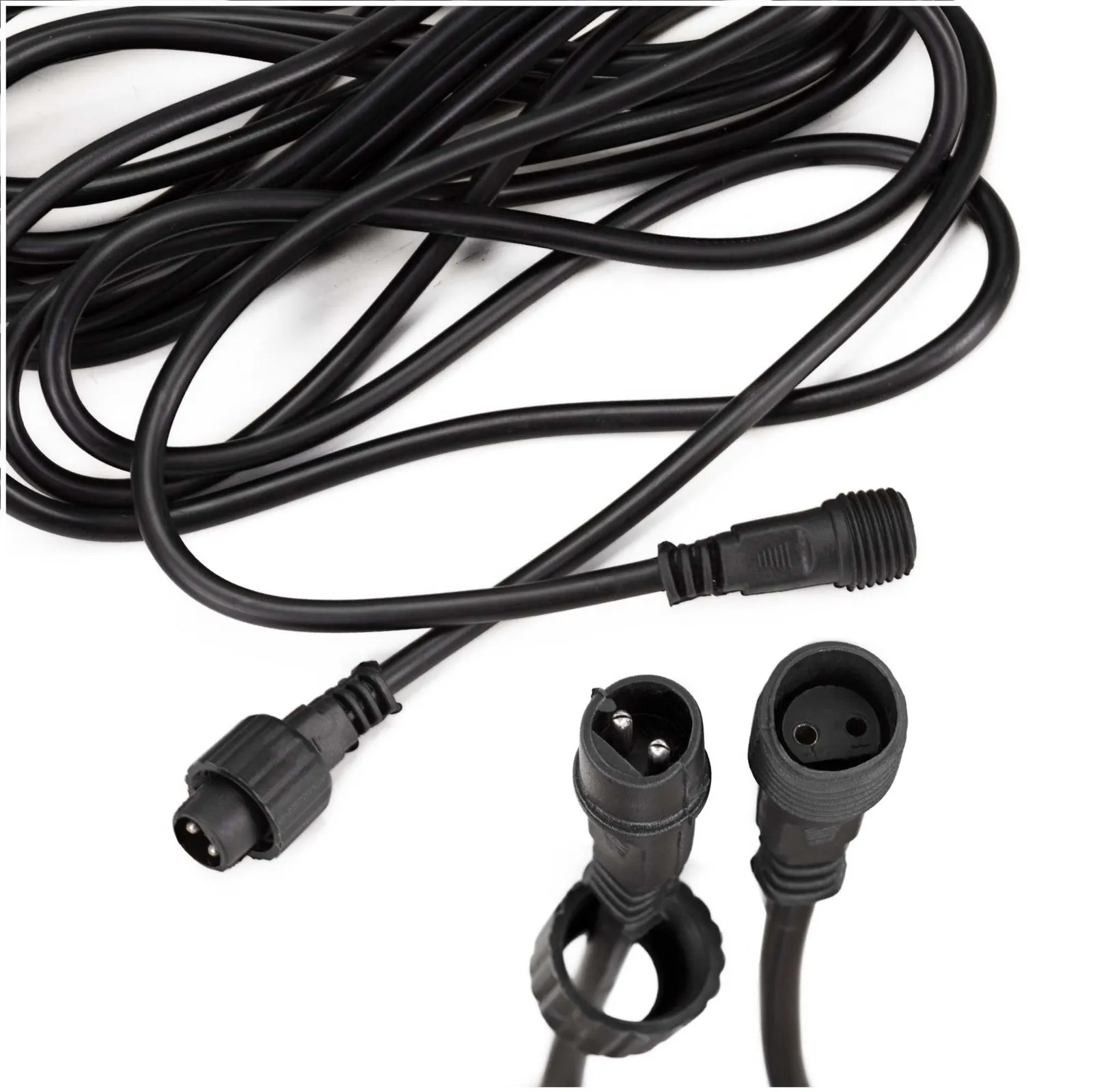 Przedłużka do lampek choinkowych 5 m PRO kabel łącznik IP65 przedłużacz