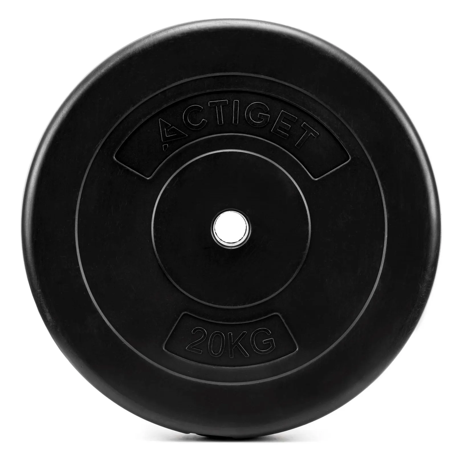 Obciążenie bitumiczne 20 kg talerz kompozytowy do sztangi 31 mm krążek do hantli