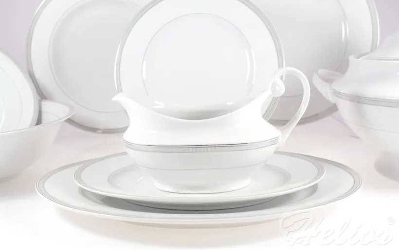 Serwis obiadowy dla 12 os. / 42 części - IMPERIAL S-03323 Platyna