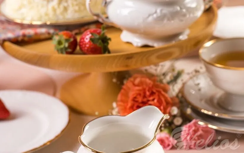 Garnitur do kawy dla 12 osób / 39 części - 3617 Fryderyka IVORY Złota Linia