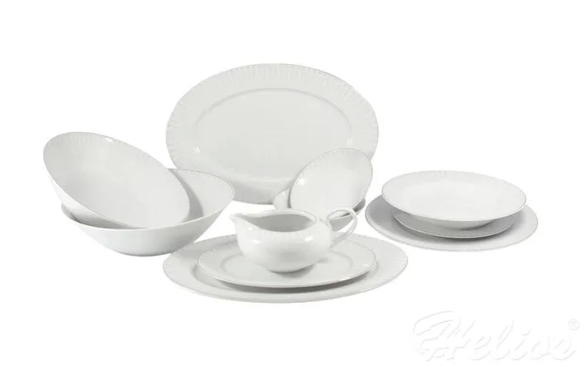 Serwis obiadowy bez wazy dla 12 os. / 44 części - H109 YVONNE