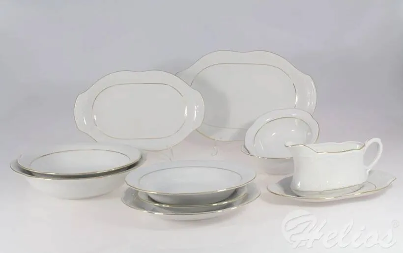 Serwis obiadowy dla 12 os. /44 części - B014 KAMELIA