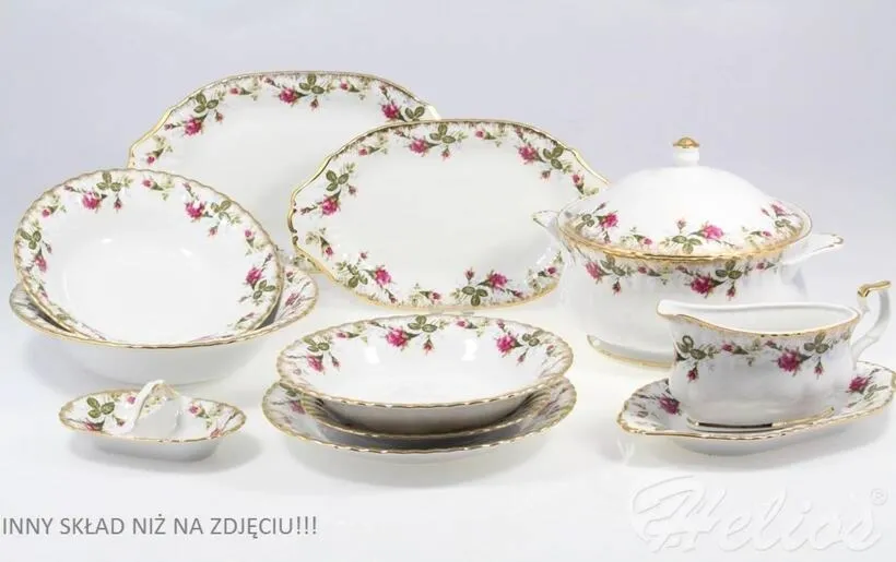 Serwis obiadowy dla 12 os. / 45 części - B013 IWONA