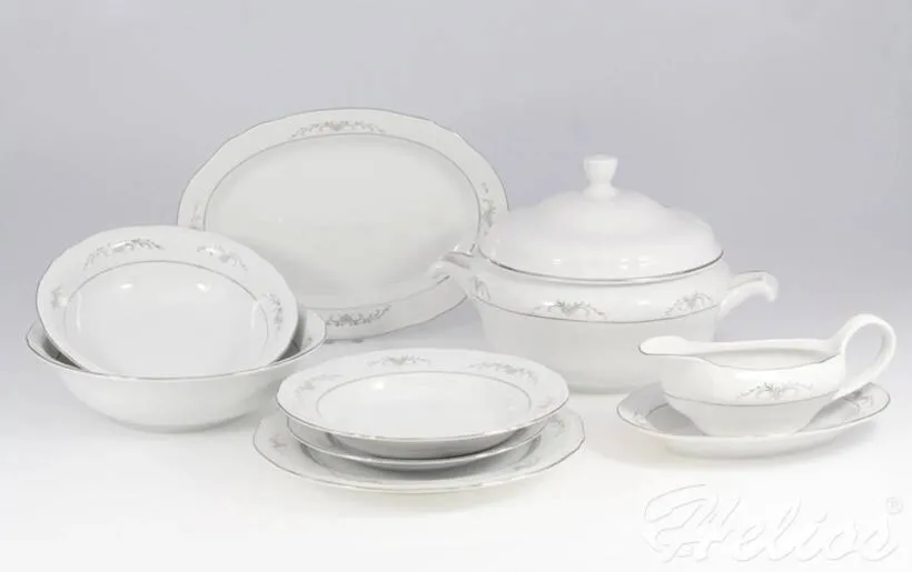 Serwis obiadowy dla 12 os. / 42 części - ALBA S-02167