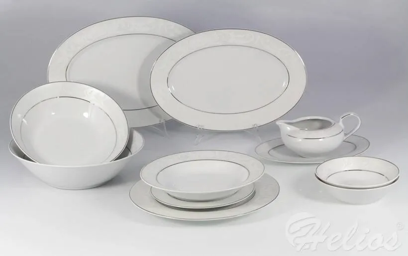 Serwis obiadowy bez wazy dla 12 os./ 44 części - E373 YVONNE