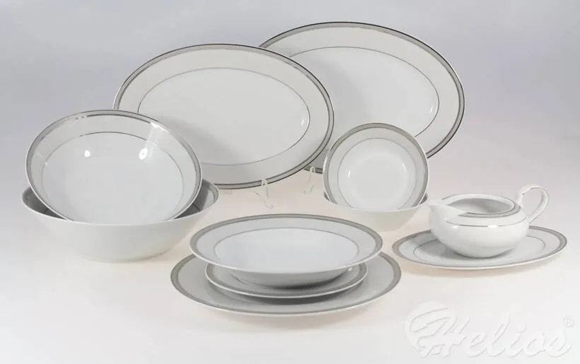 Serwis obiadowy bez wazy dla 12 os./44 części - E685 YVONNE