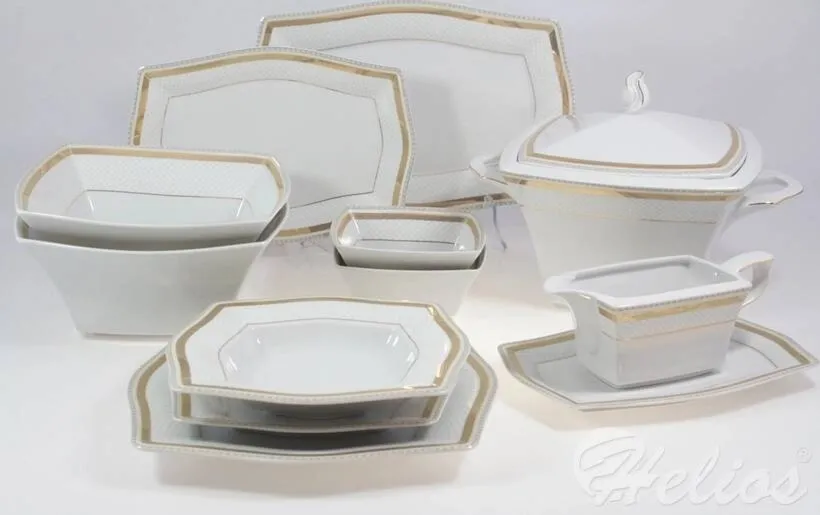 Serwis obiadowy dla 12 os./45 części - E400 LWÓW