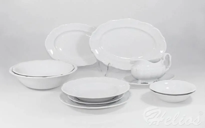Serwis obiadowy bez wazy dla 12 os. / 44 części - C000 MARIA TERESA