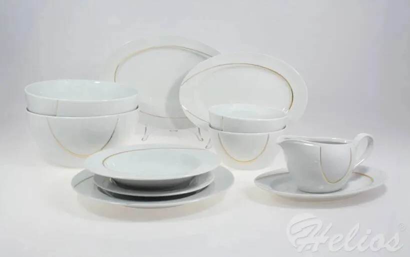 Serwis obiadowy bez wazy na 12 os. / 44 części - E054 VEGA