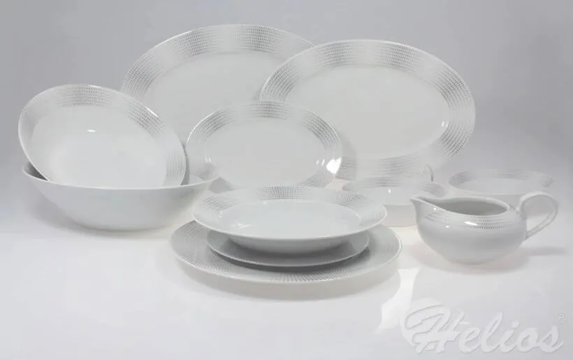 Serwis obiadowy bez wazy dla 12 os. / 44 części - G465 YVONNE