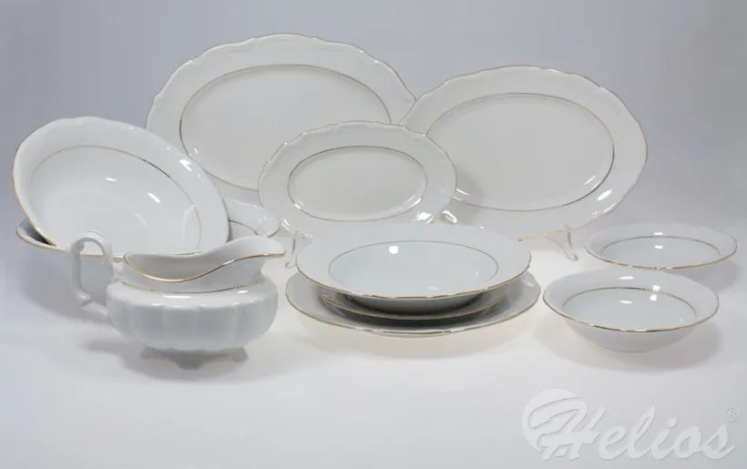 Serwis obiadowy bez wazy dla 12 os. / 44 części - B014 MARIA TERESA