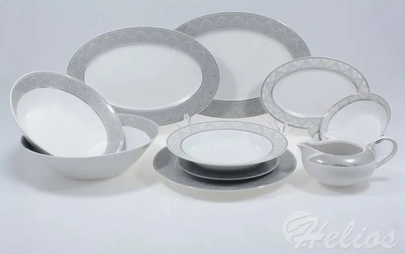 Serwis obiadowy bez wazy dla 12 os. / 44 części - G621 YVONNE