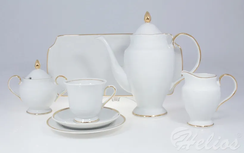 Garnitur do kawy dla 12 osób / 40 części - G067 ASTRA Złota Wstęga