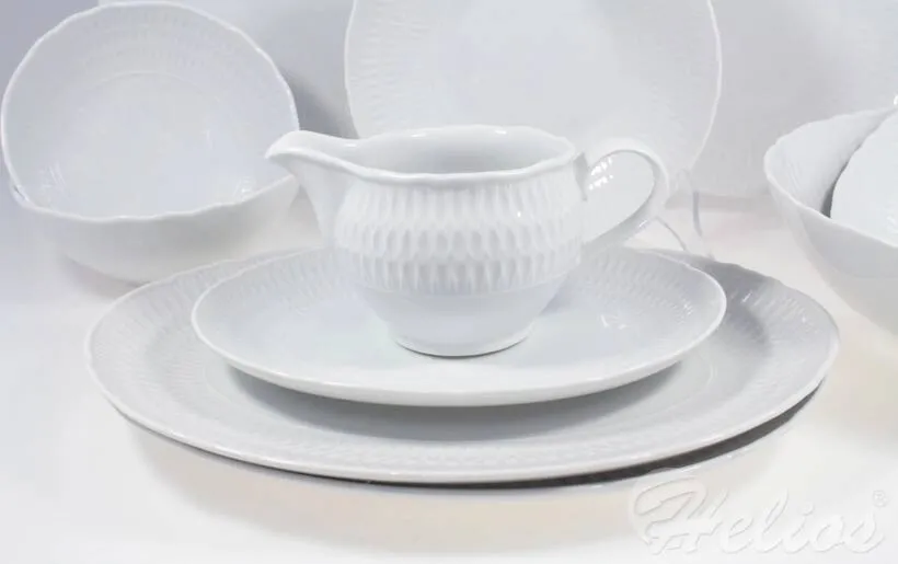 Serwis obiadowy bez wazy dla 12 os. / 44 części - SOFIA Niedekorowana