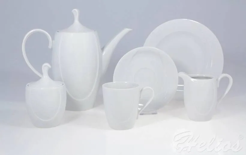 Garnitur do kawy dla 12 osób - VEGA Niedekorowana