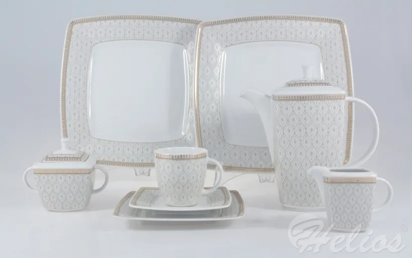 Garnitur do kawy na 12 osób / 41 części - 6816 VICTORIA Girlanda