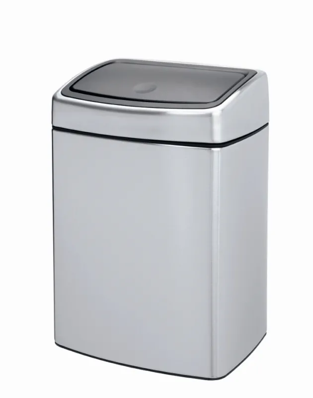 Kosz na śmieci prostokątny (10 l) Touch Bin Brabantia