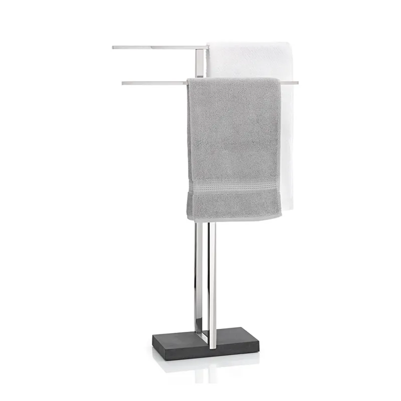 Stojący uchwyt na ręcznik (stal polerowana) Menoto Blomus