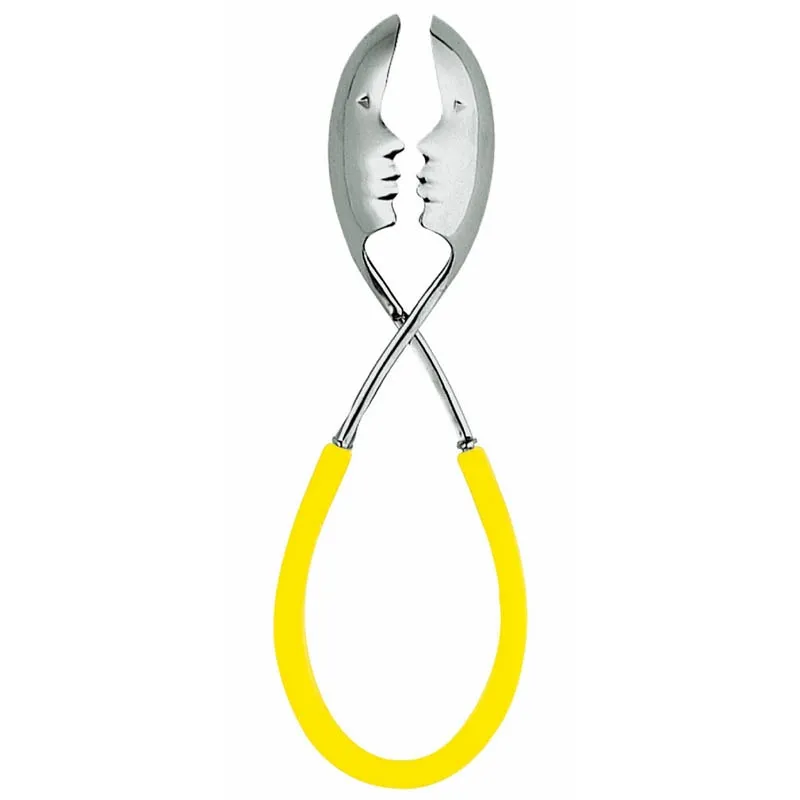 Szczypce do sałaty (żółte) Molla Kiss Bugatti