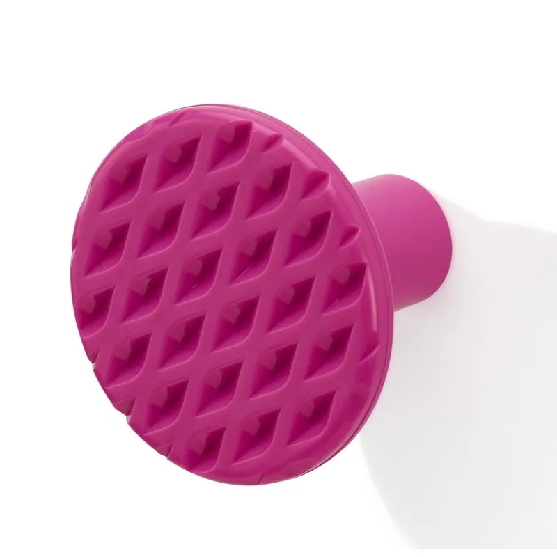 Zestaw trzech wieszaków ściennych w kształcie gwoździa (różowy) Pop PO: