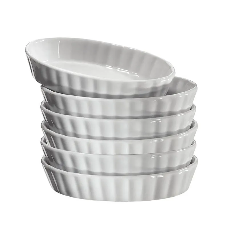 Zestaw sześciu naczyń do Creme Brulee Küchenprofi