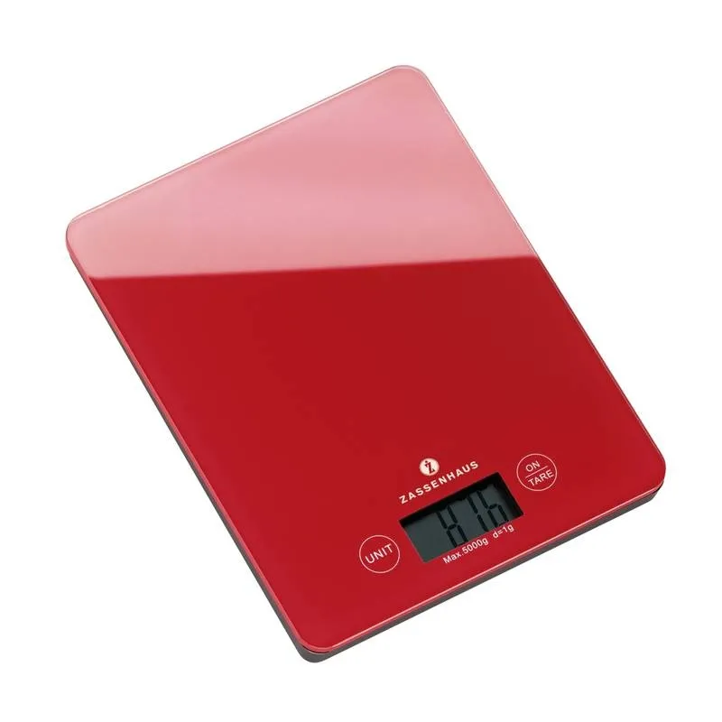 Waga kuchenna (czerwona) Balance Zassenhaus
