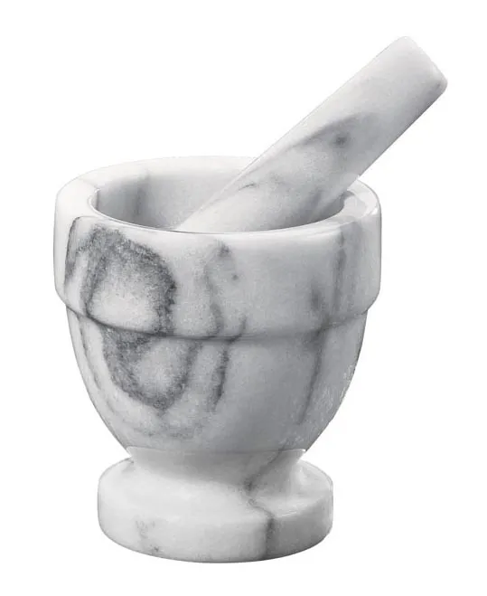Marmurowy moździerz (biały) Küchenprofi