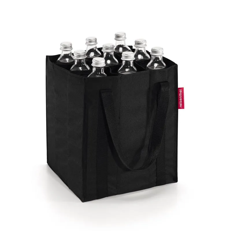 Torba na butelki (czarna) Reisenthel