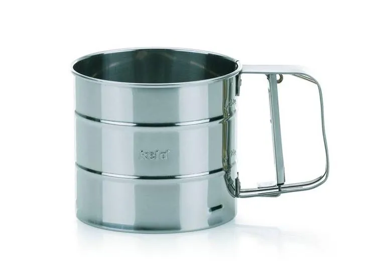 Stalowy przesiewak do mąki Frieda Kela