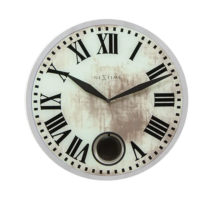 Zegar ścienny (biały) Romana Nextime