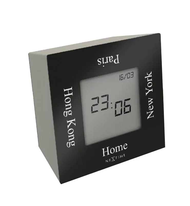 Zegar stojący (czarny) Turn4Time Nextime