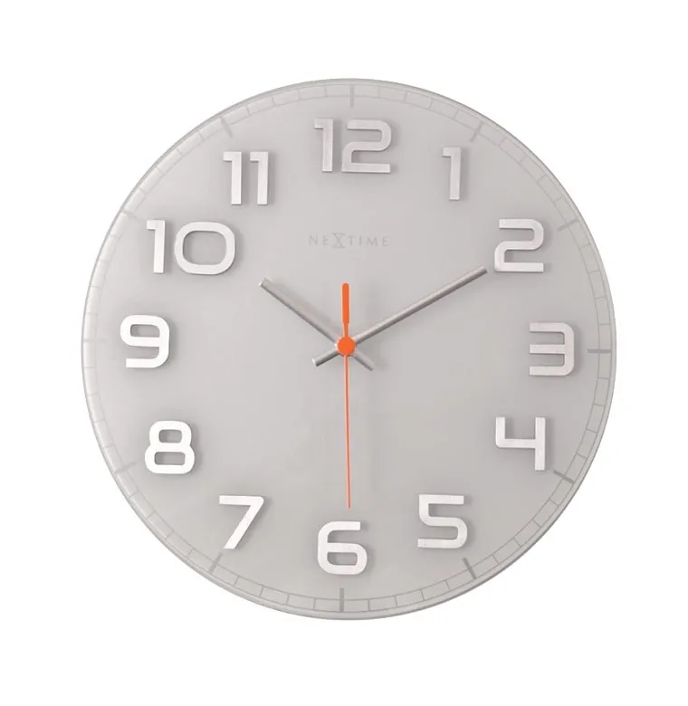 Zegar ścienny (biały) Classy Nextime