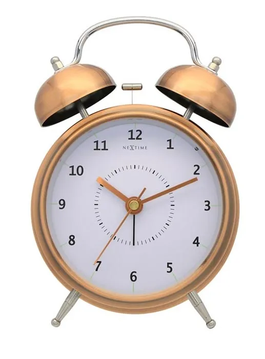 Budzik miedziany (12,5 cm) Wake Up Nextime
