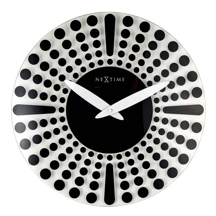 Zegar ścienny (czarny) Dreamtime Nextime